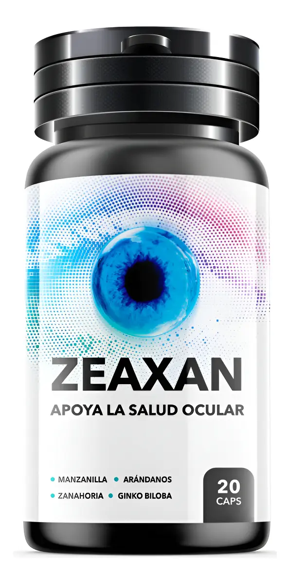 ZEAXAN 500MG GINKGO BILOBA RECUPERA TU VISIÓN 20 CAPSULAS - 1
