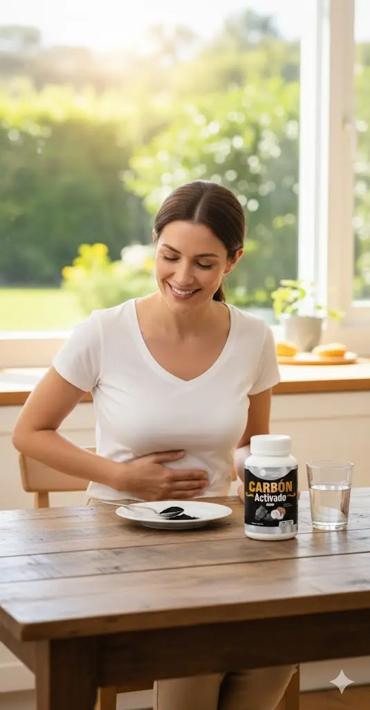 CARBÓN ACTIVADO BIOCENTER NATURAL 500MG 100 CAPSULAS - 5