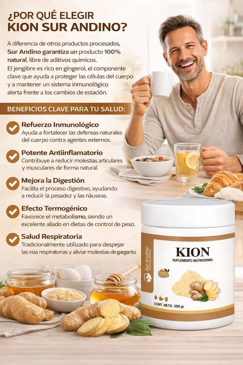 KION SUR ANDINO ELIMINA MICROORGANISMOS INTESTINALES 500GR - 2