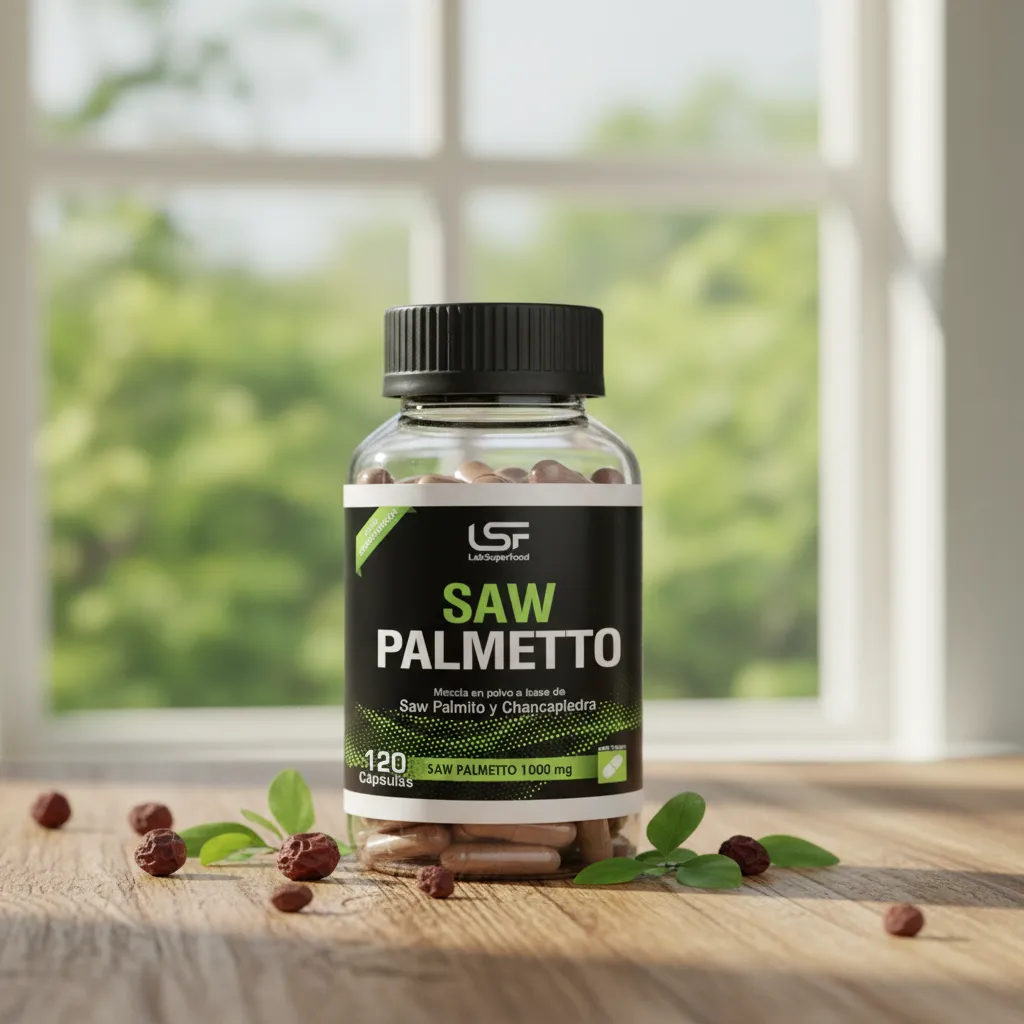 SAW PALMETTO 1000MG LABSUPERFOOD - CHANCAPIEDRA 120 CÁPSULAS - 3