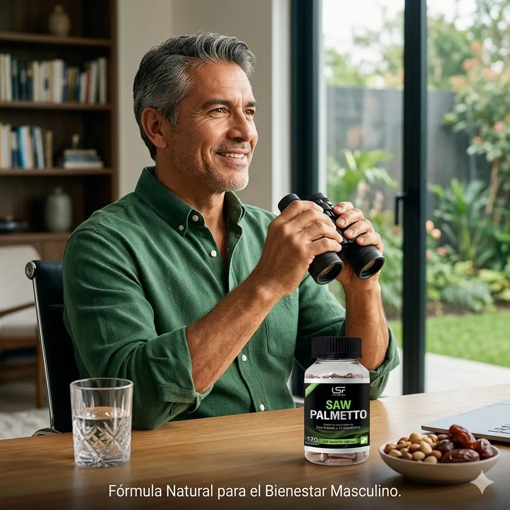 SAW PALMETTO 1000MG LABSUPERFOOD - CHANCAPIEDRA 120 CÁPSULAS - 6