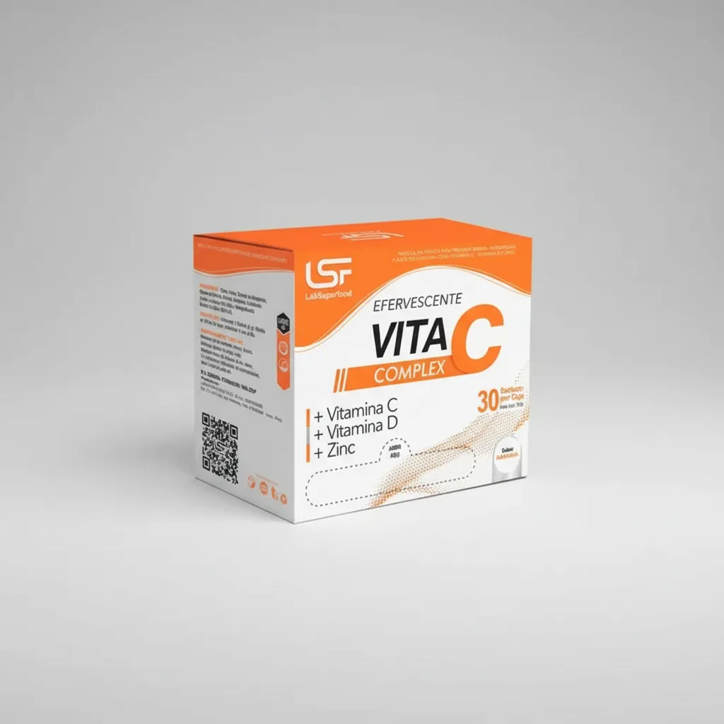 VITAMINA C COMPLEX LABSUPERFOOD - EFERVECENTE + VIT D + ZINC - 1