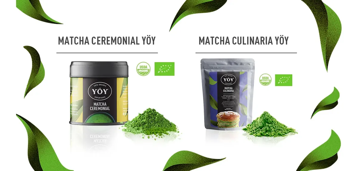 MATCHA CEREMONIAL YÖY SUPERFOODS 15G - 100% ORGÁNICO - 7