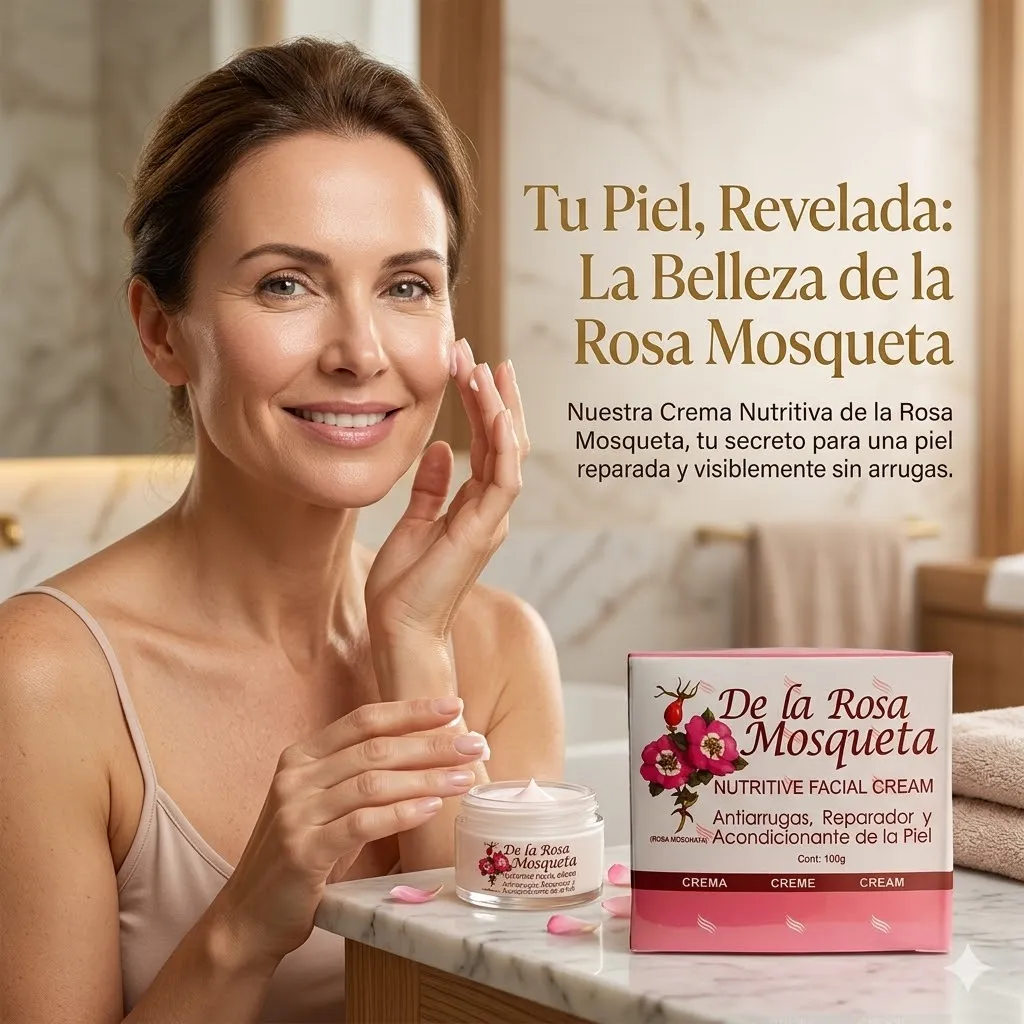DE LA ROSA MOSQUETA ANTIARRUGAS - REPARADOR DE PIEL 100GR - 6