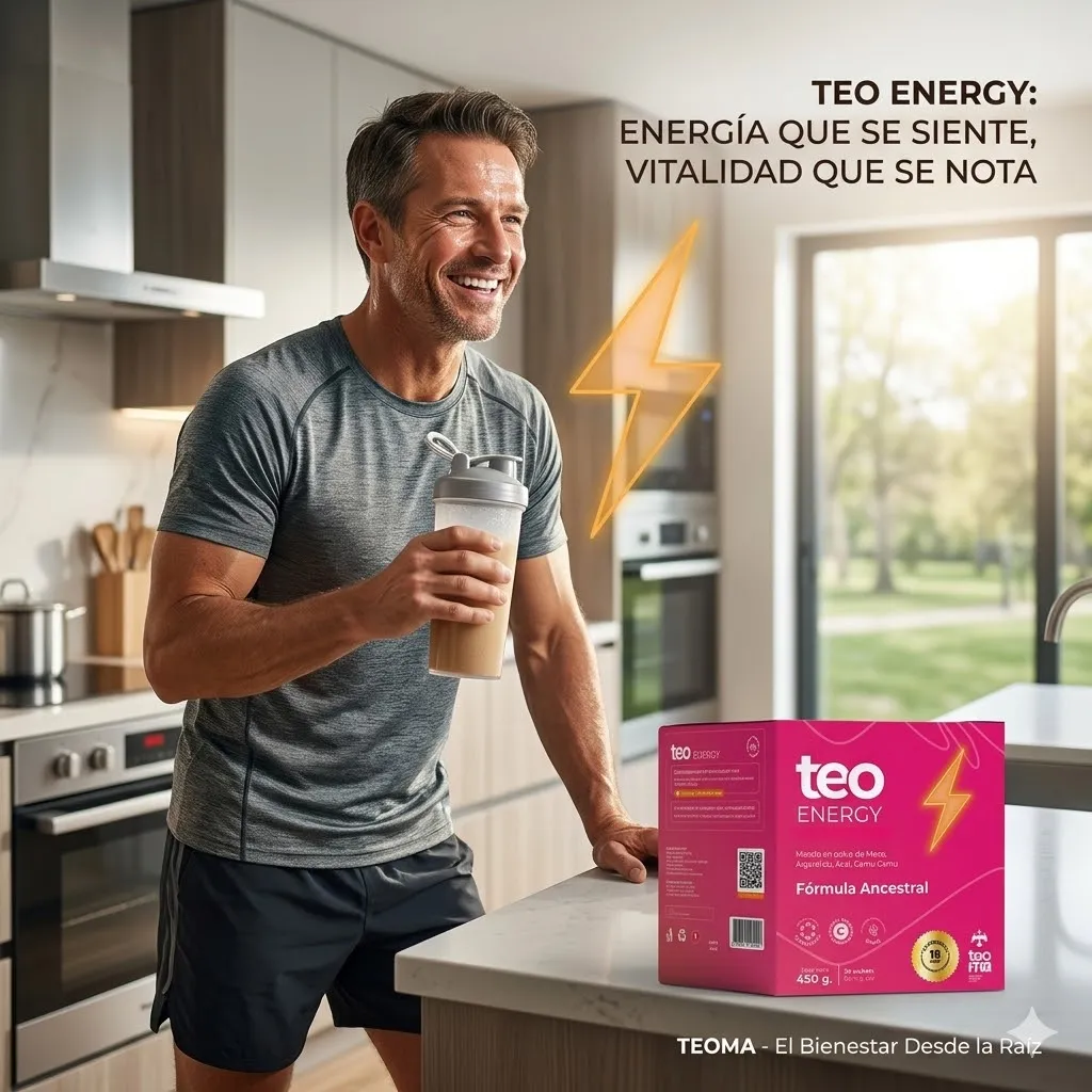 TEO ENERGY TEOMA VITALIDAD - CAJA 30 SACHETS ENERGIZANTE - 5