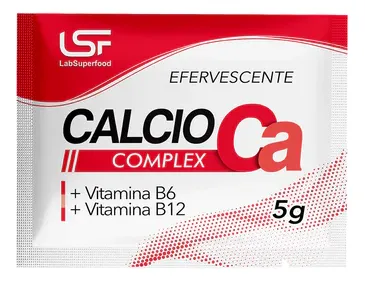 CALCIO LABSUPERFOODS + VIT B6 + B12 EFERVESCENTE - 30 SOBRES - 2