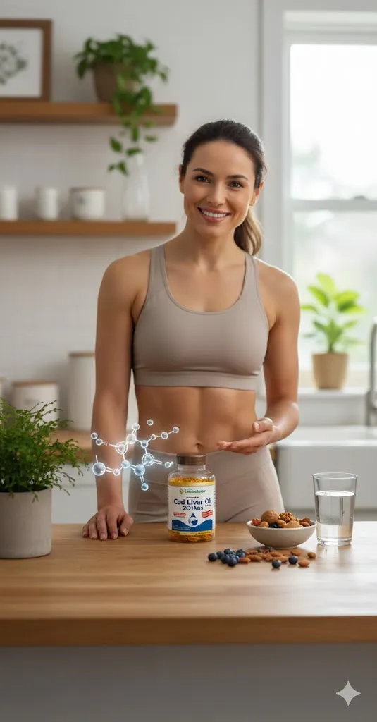 COD LIVER OIL 20 MAX HERBALMAX BACALAO 1370MG 110 CAPSULAS - 5