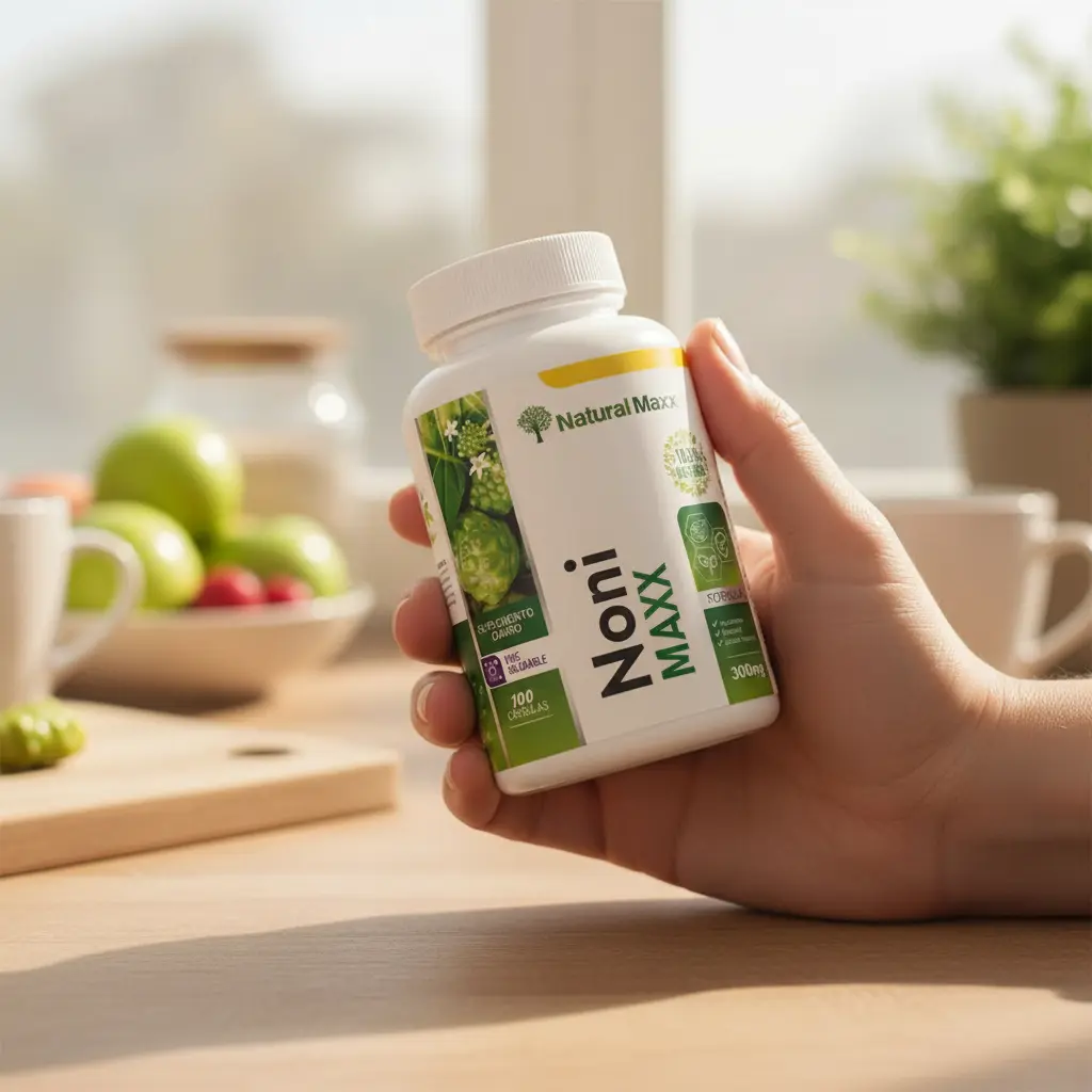 NONI 300MG NATURALMAX REFUERZA SISTEMA INMUNE 100 CAPSULAS - 5
