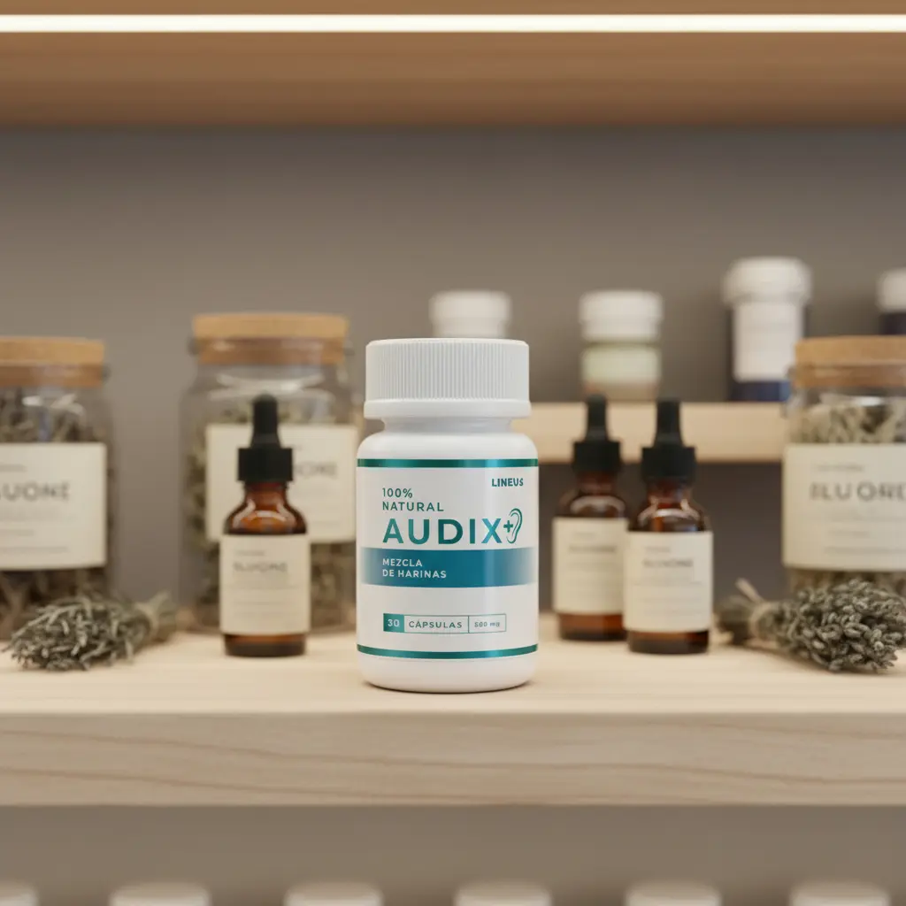 AUDIX SALUD AUDITIVA MEZCLA DE HARINAS 500MG 30 CAPSULAS - 4