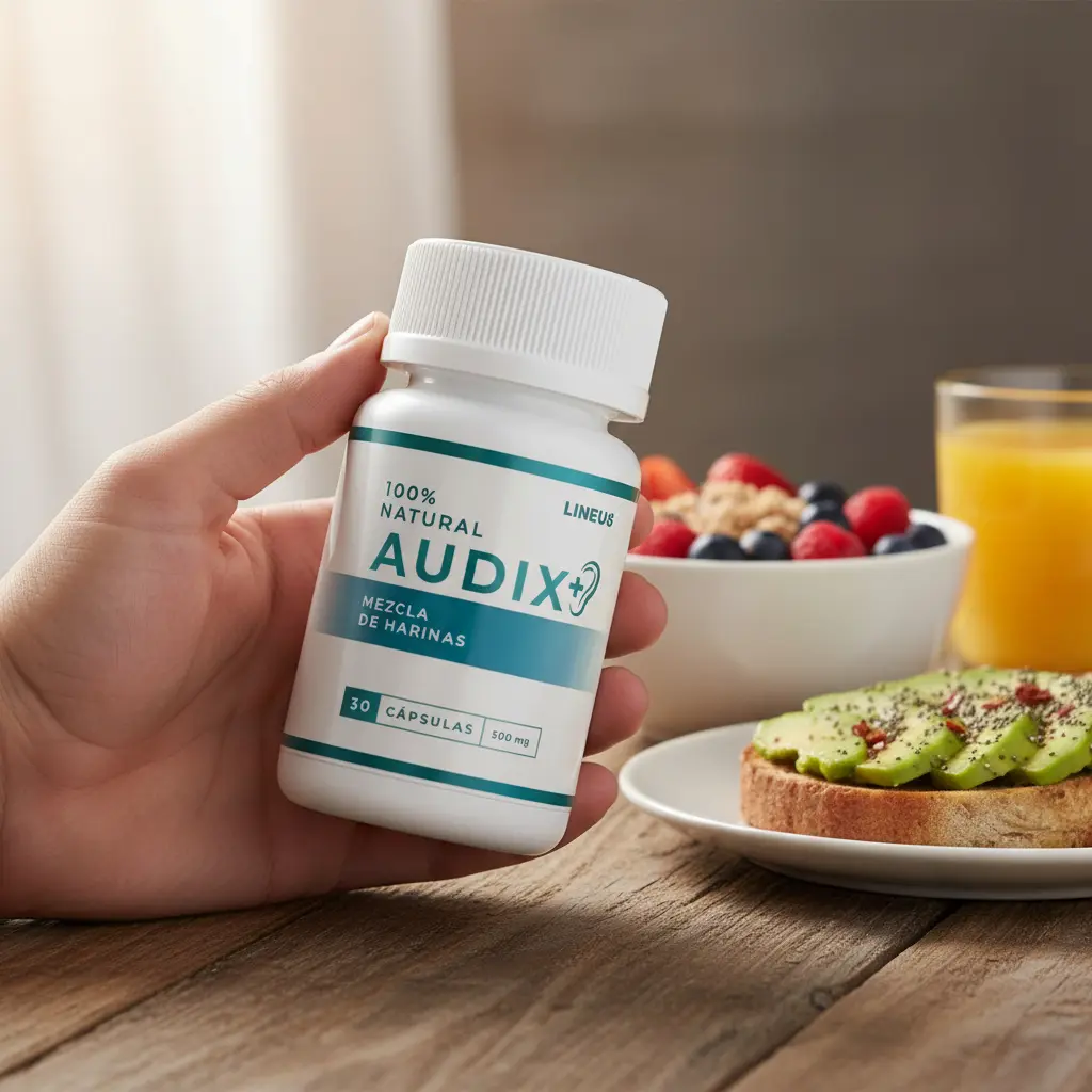 AUDIX SALUD AUDITIVA MEZCLA DE HARINAS 500MG 30 CAPSULAS - 5