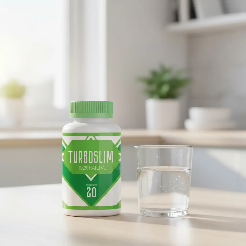 TURBOSLIM 100% NATURAL BAJA DE PESO 500MG 20 CAPSULAS - 4
