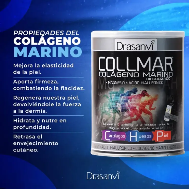 COLÁGENO MARINO HIDROLIZADO ESPAÑOL DRASANVI VAINILLA 300G - 3