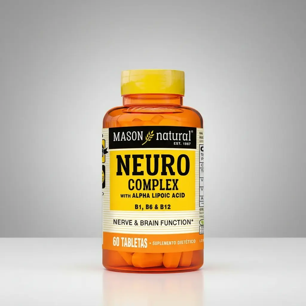 NEURO COMPLEX MASON NATURAL + ACIDO ALFA LIPOICO 60 TABLETAS - 1
