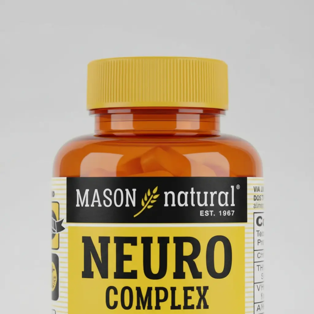 NEURO COMPLEX MASON NATURAL + ACIDO ALFA LIPOICO 60 TABLETAS - 4