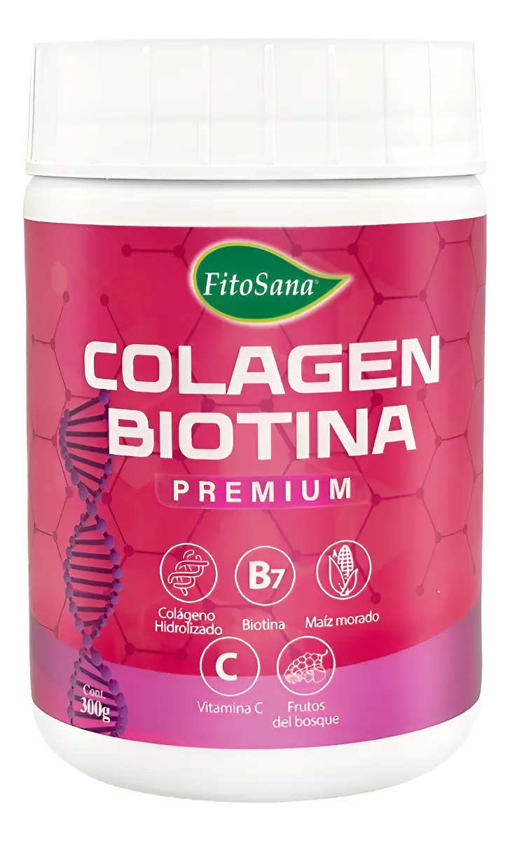 COLAGEN BIOTINA FITOSANA FRUTOS DEL BOSQUE 300GR. - 1