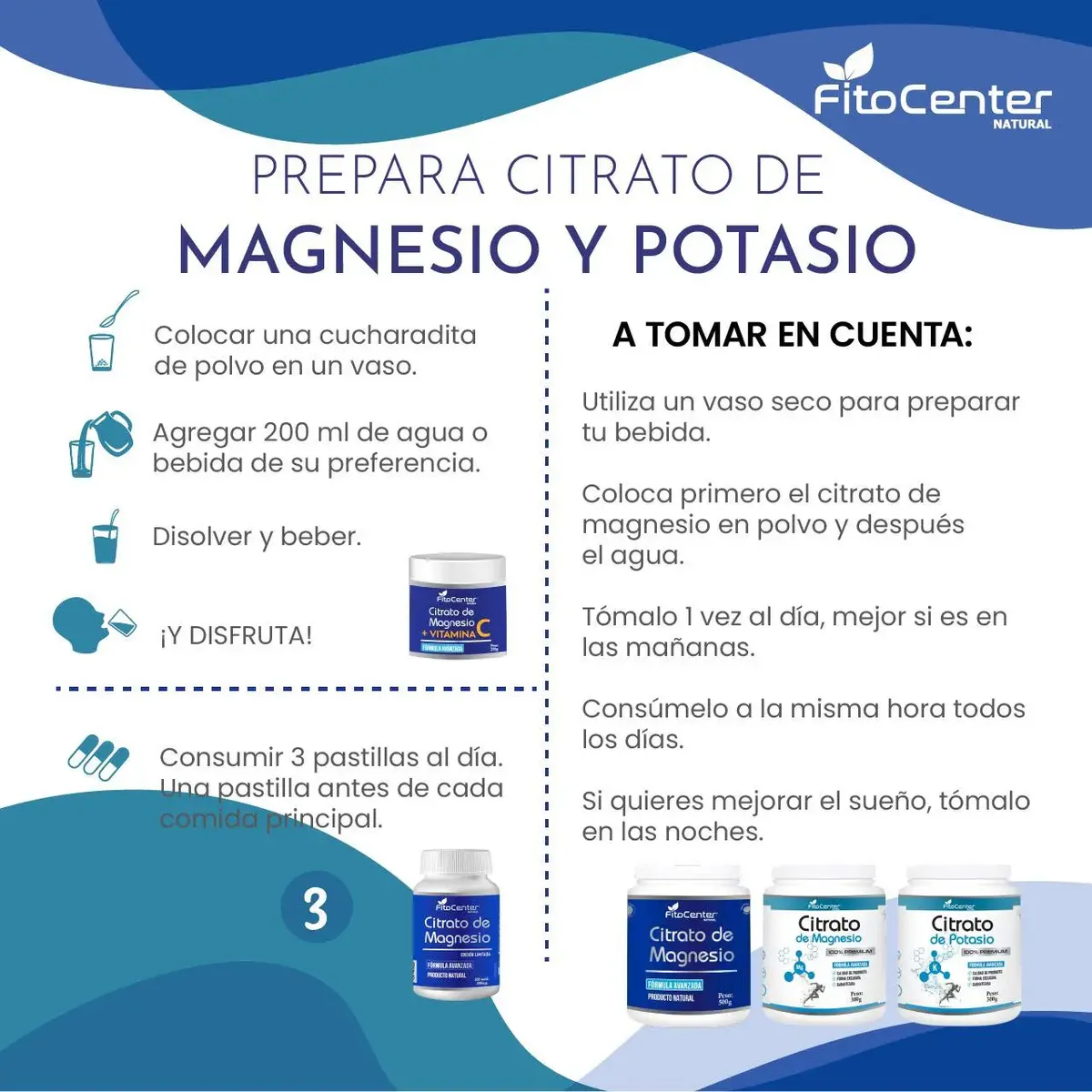 CITRATO DE MAGNESIO FITOCENTER NATURAL 100% PURO 300G - 4