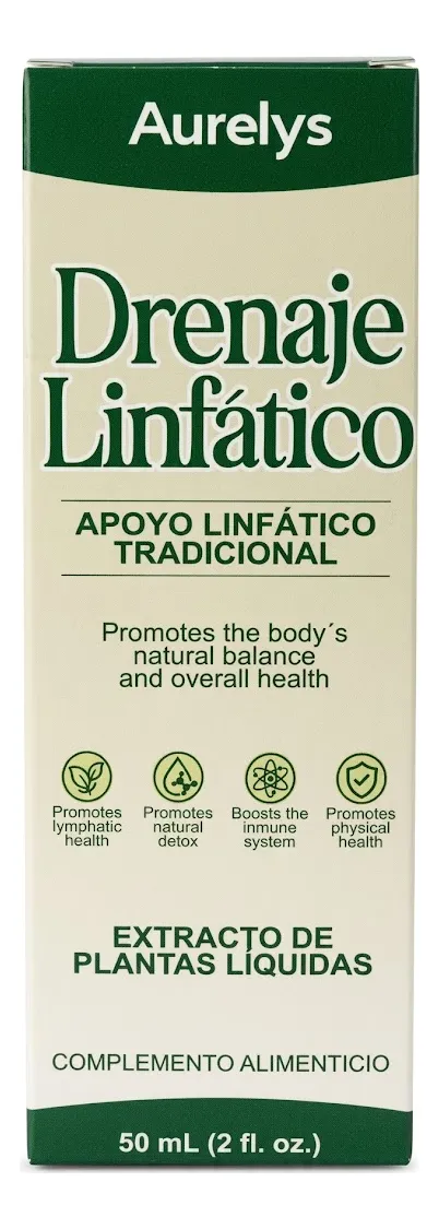 DRENAJE LINFÁTICO AURELYS EXTRACTO DE PLANTAS LIQUIDAS 60ML - 1