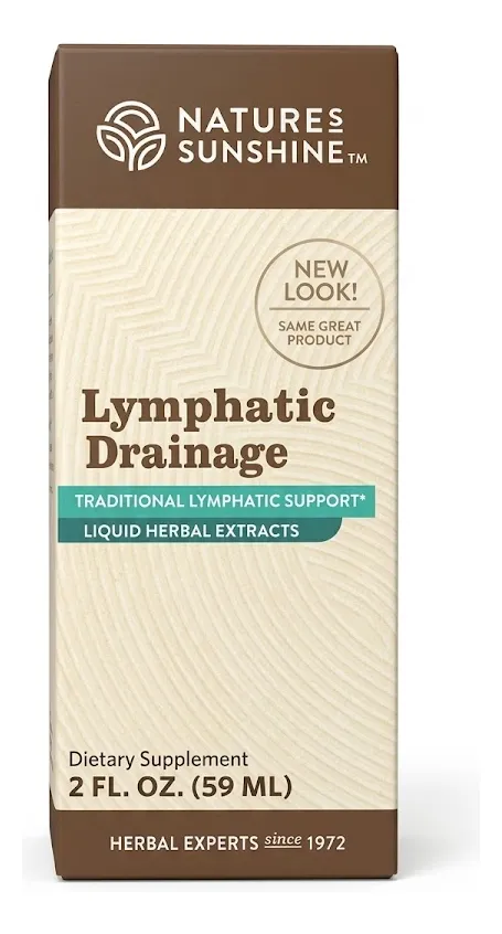 DRENAJE LINFÁTICO NATURE'S SUNSHINE AMERICANO GOTERO 59ML - 1