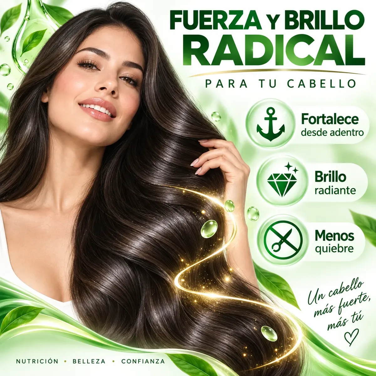 BIOTINA MAX+ CON COLÁGENO WINDBOSS FORTALECE 60 CÁPSULAS - 8