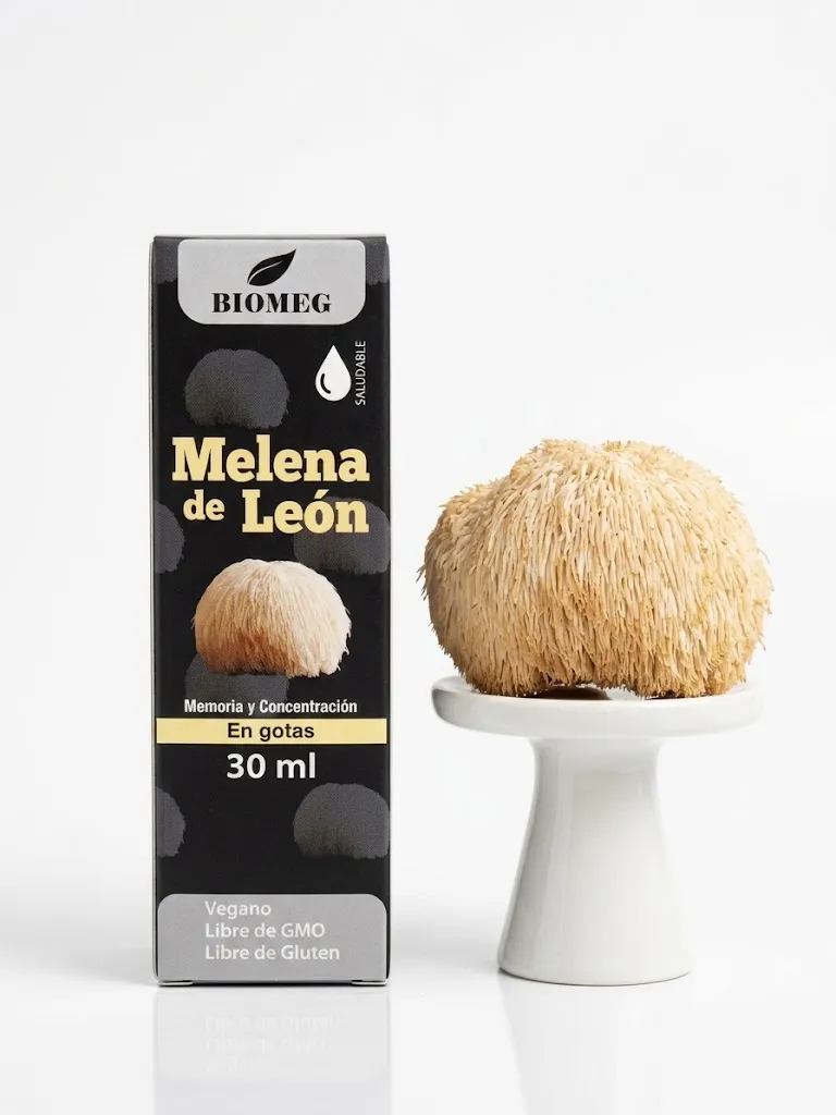 MELENA DE LEON BIOMEG 1000MG VIT B6 30 PORCIONES 30ML - 1