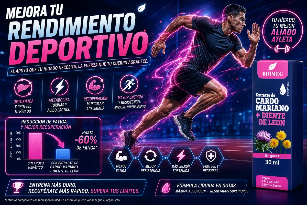 EXTRACTO DE CARDO MARIANO CON DIENTE DE LEON BIOMEG 30ML - 3