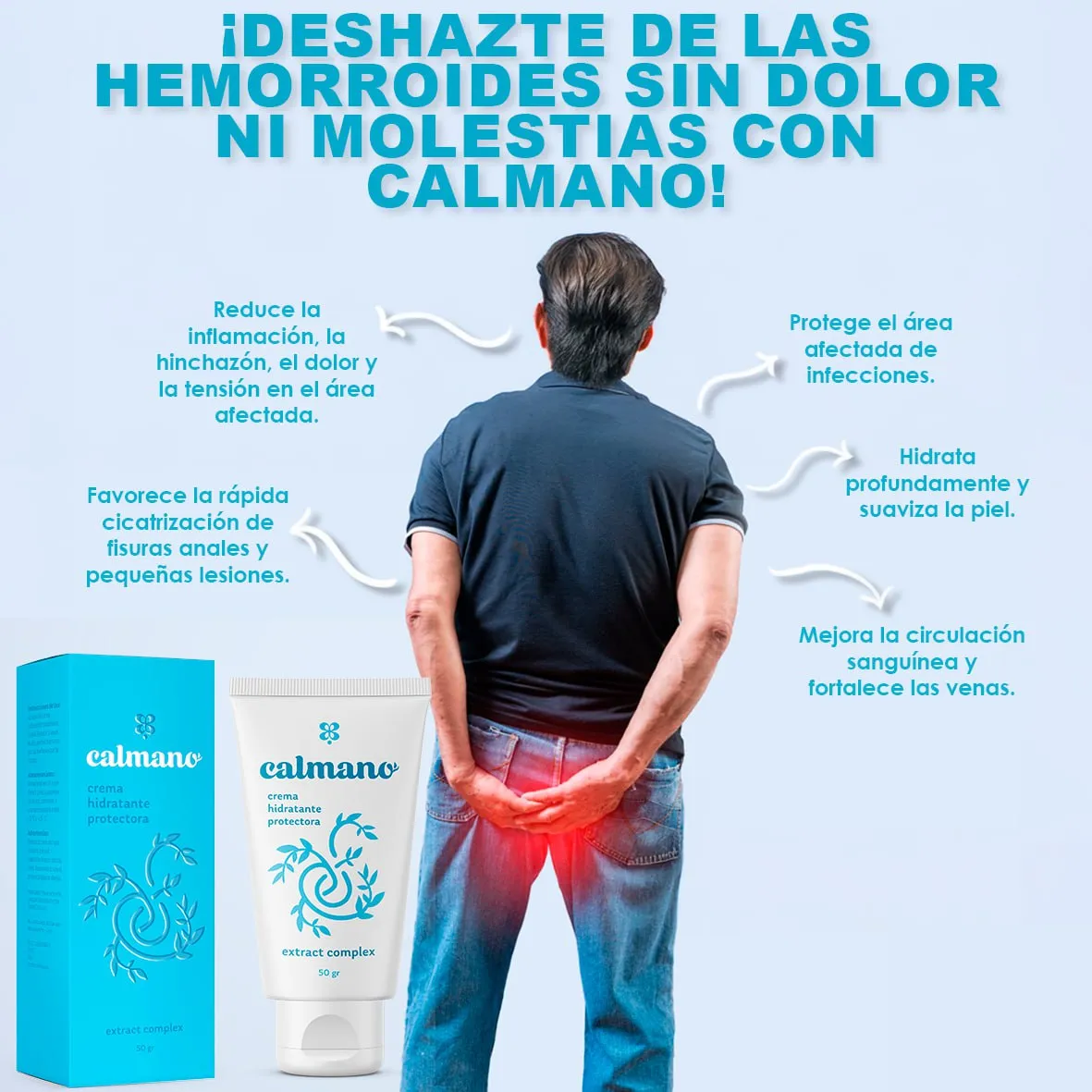 CREMA PARA VARICES CALMANO - 3