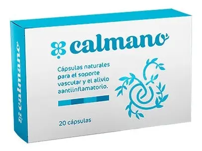 CALMANO SOPORTE VASCULAR - ANTIINFLAMATORIO 20 CAPSULAS - 1