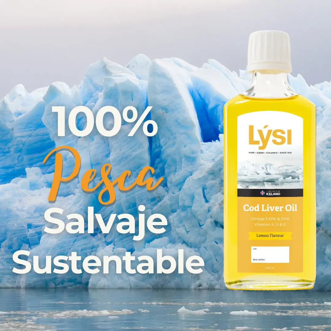 ACEITE DE BACALAO SABOR LIMÓN CON OMEGA 3 240 ML LYSI - 6