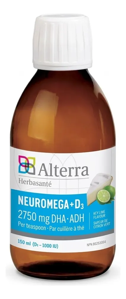 NEUROMEGA ALTERRA 2750MG DHA - EPA + VITAMINA D3 OMEGA 150ML - 1