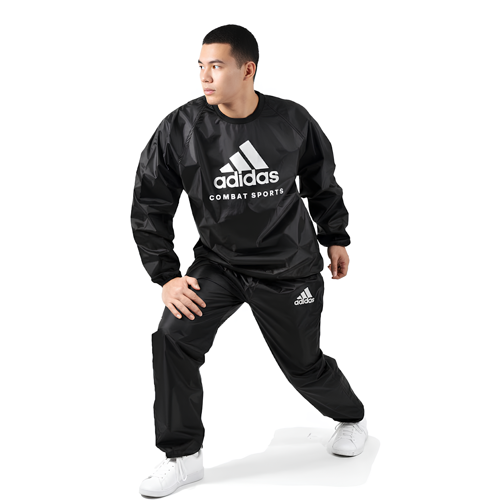 BUZO CONJUNTO UNISEX ADIDAS SAUNA SUIT - COMBAT SPORTS - 1