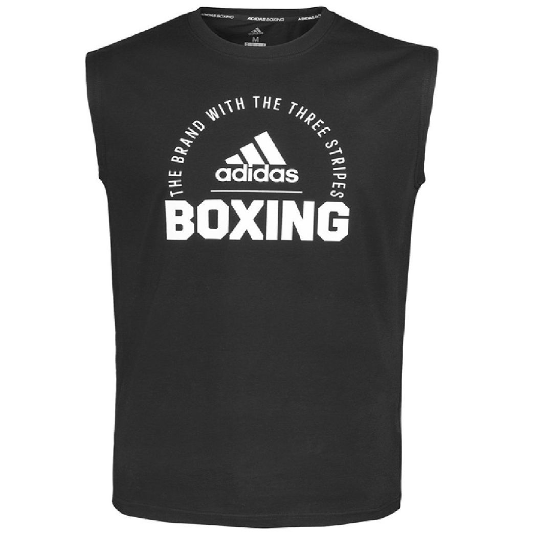 CAMISETA SIN MANGAS ADIDAS - BOXING COMMUNITY 21 - BLACK - 2