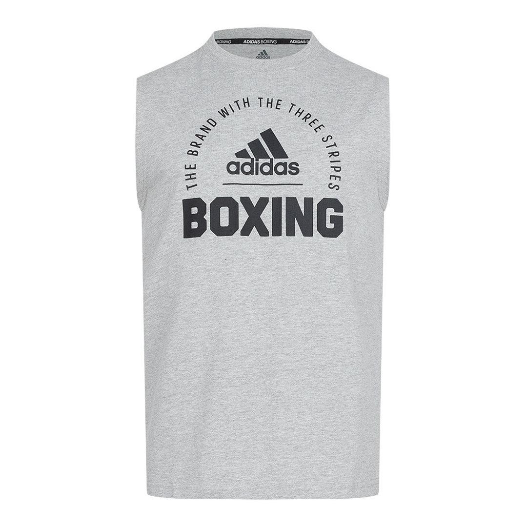 CAMISETA SIN MANGAS ADIDAS - BOXING COMMUNITY 21 - GREY - 2