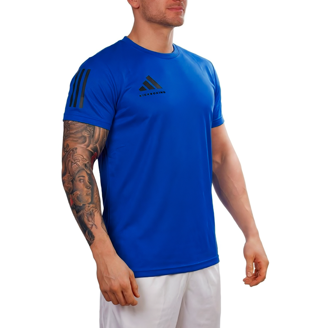 CAMISETA MANGA CORTA ADIDAS KICKBOXING - BLUE - 1