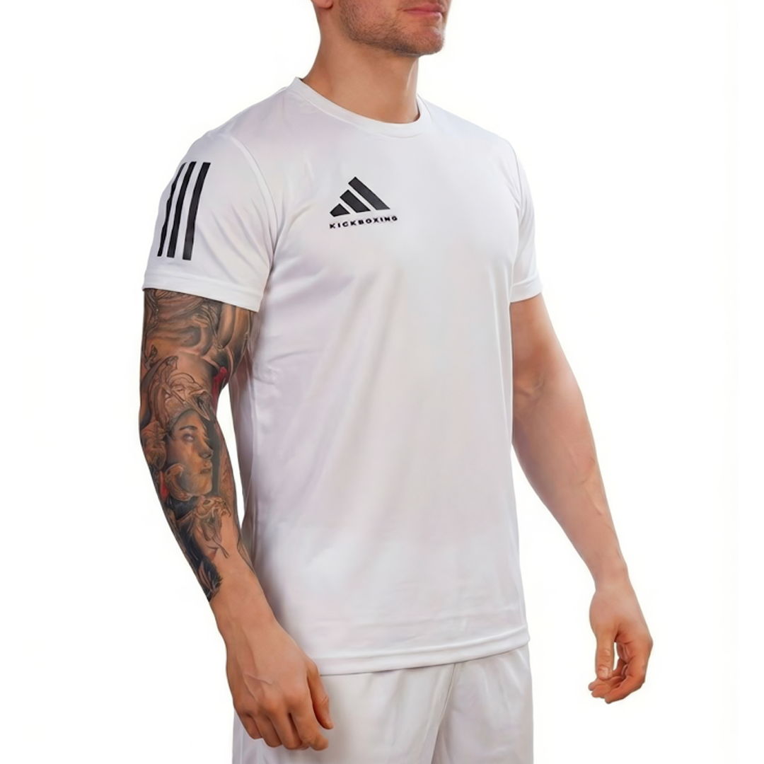 CAMISETA MANGA CORTA ADIDAS KICKBOXING -WHITE - 1