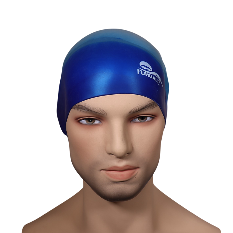 GORRO DE NATACIÓN SILICONA IMPERNEABLE COLOR - AJUSTE ADAPTABLE - 2