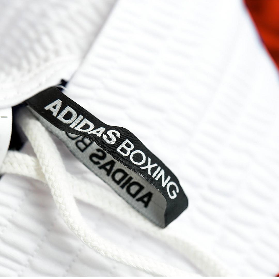 SHORT DE BOX ADIDAS - SLIMFIT - PUNCH LINE - RED - 4