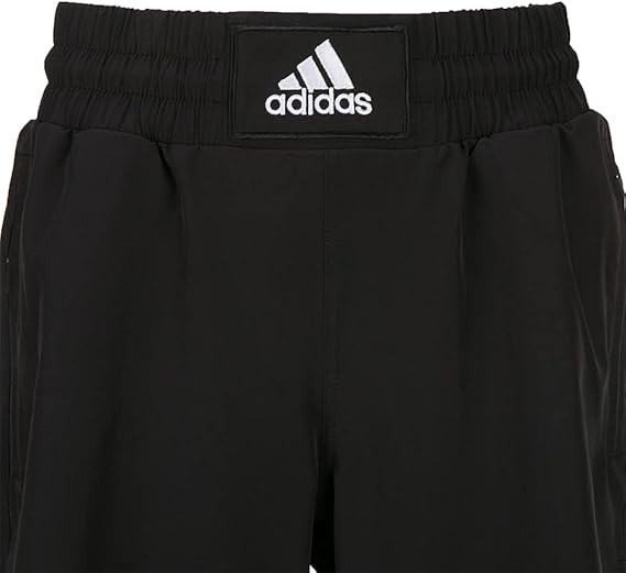 SHORT DE BOX ADIDAS CON MALLA CORTA- BOXWEAR TECH - BLACK - 4