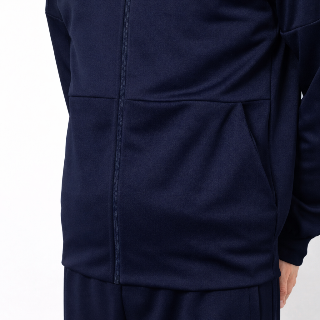 CASACA ADIDAS COMBAT SPORTS CON CAPUCHA Y CREMALLERA | COLOR AZUL - 4