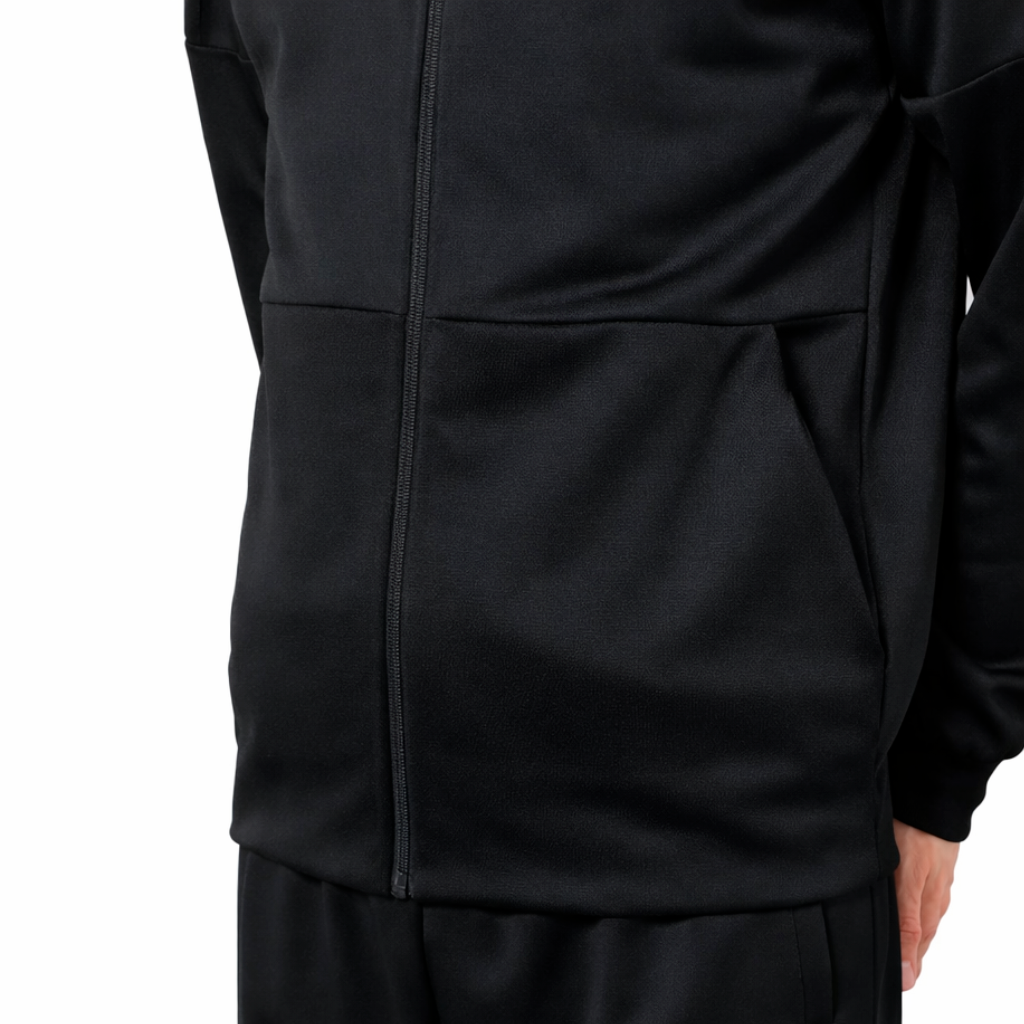 CASACA ADIDAS COMBAT SPORTS CON CAPUCHA Y CREMALLERA | COLOR NEGRO - 3