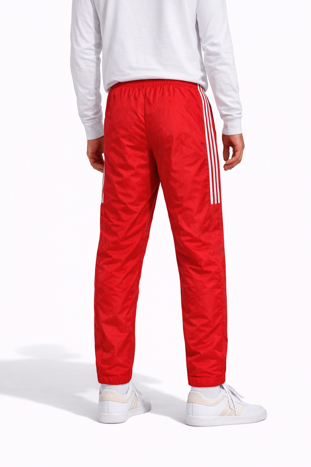 PANTALON DEPORTIVO ADIDAS TRACKSUIT/ COLOR ROJO - 2
