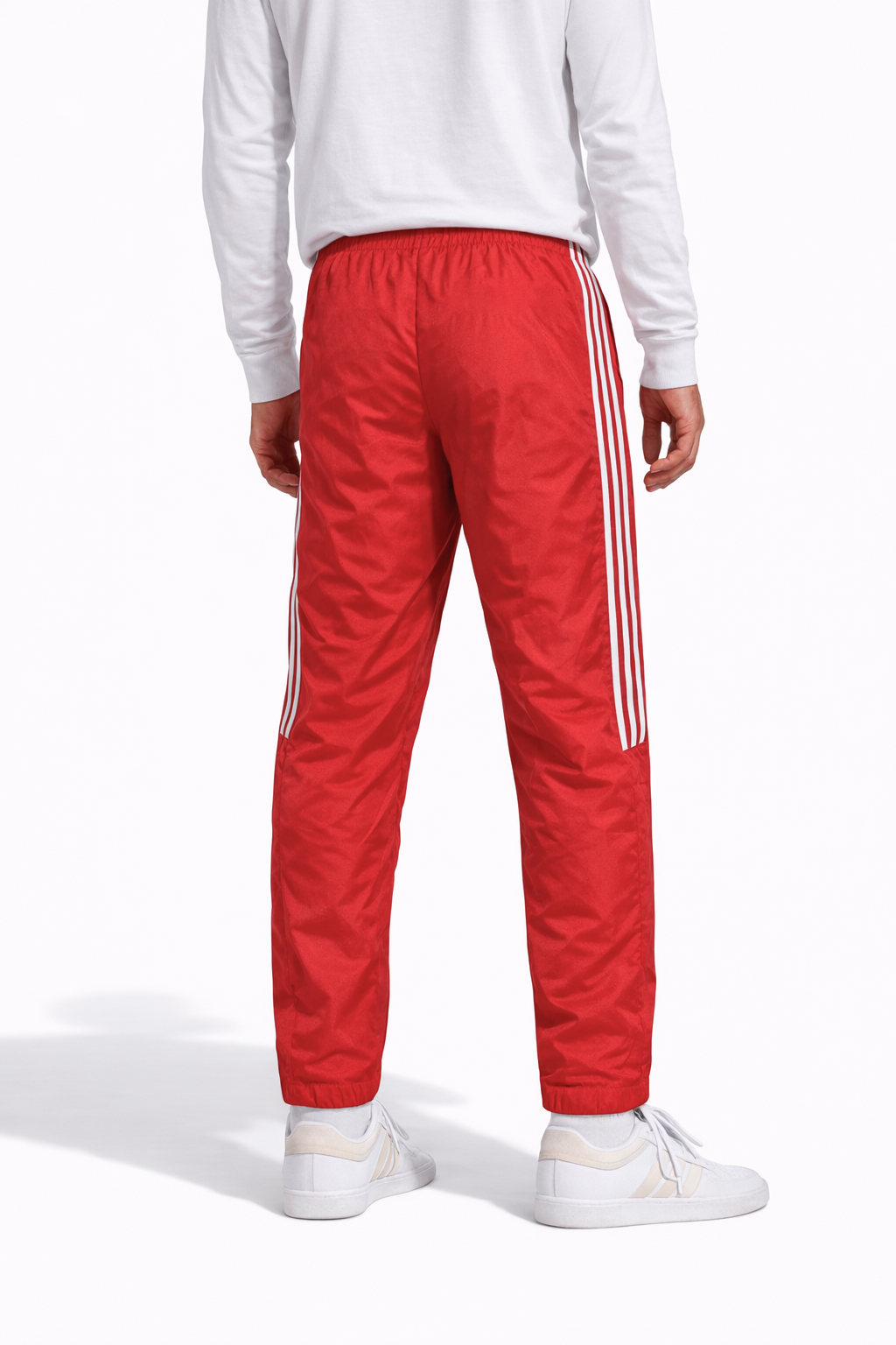 PANTALON DEPORTIVO ADIDAS TRACKSUIT/ COLOR ROJO - 2