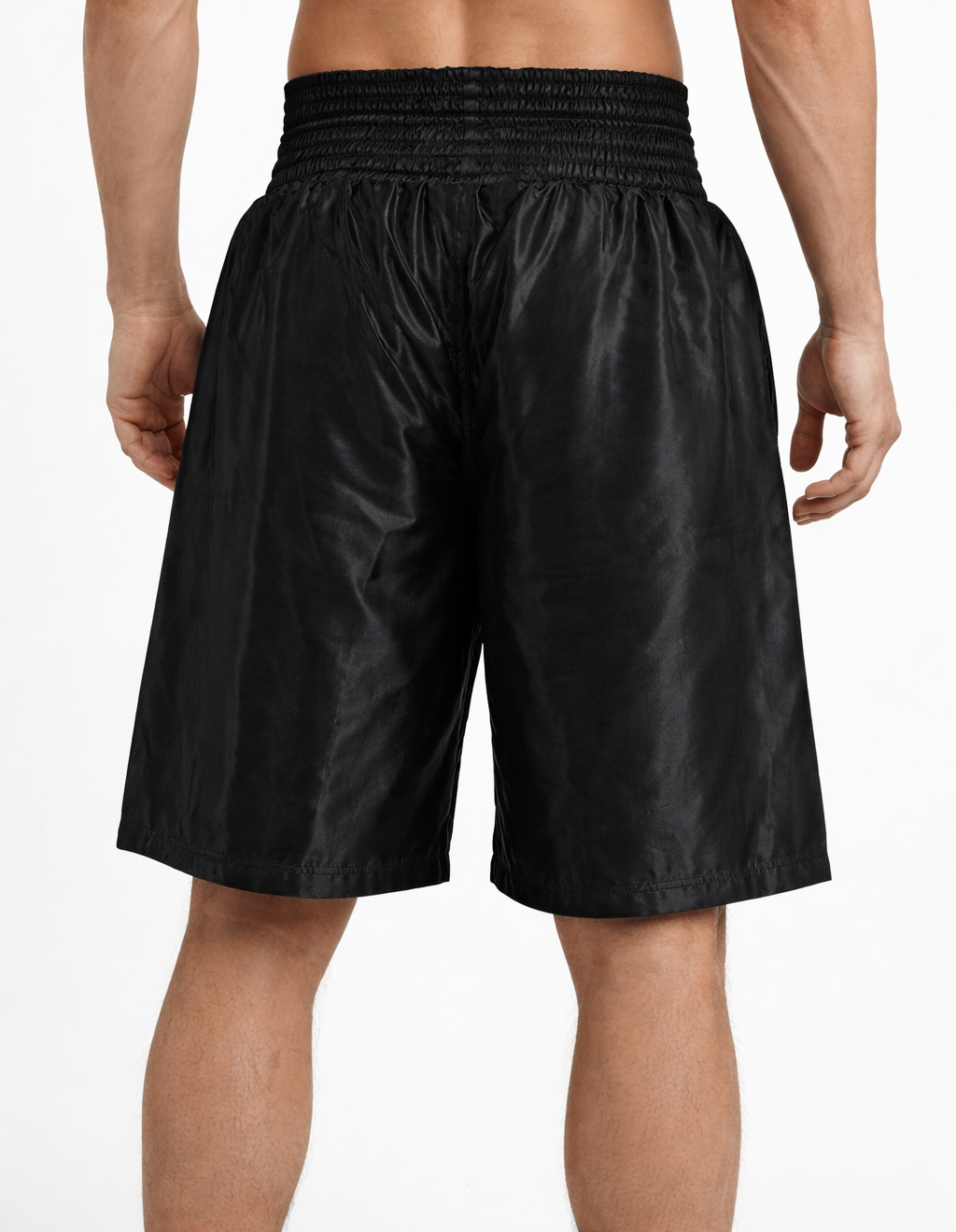 SHORT DE BOXEO ADIDAS SATIN BOXING/ COLOR NEGRO - 2