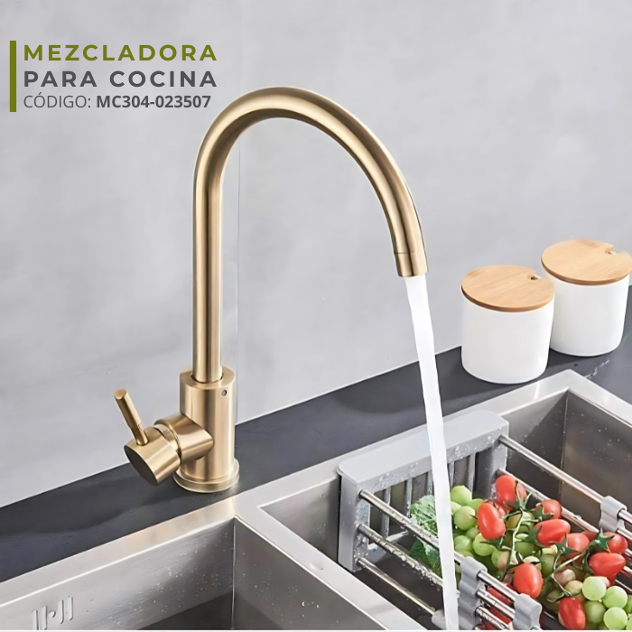 MEZCLADORA DE COCINA DORADO MC304-023507 - 2