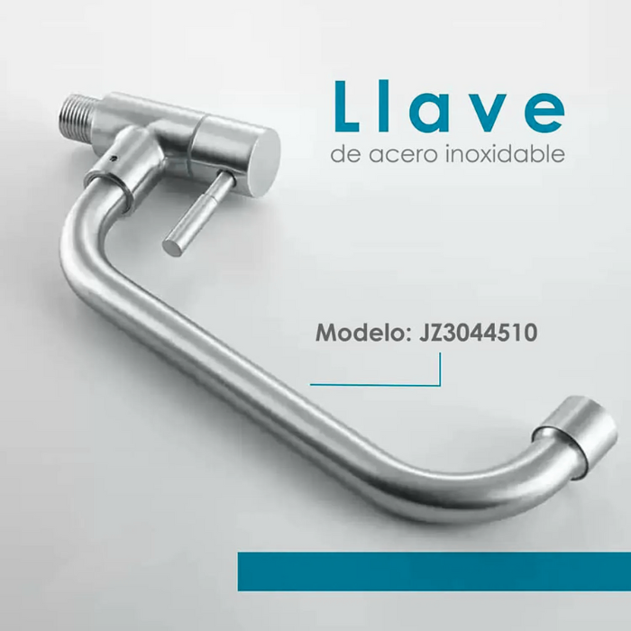 GRIFERÍA PARA COCINA  A LA PARED GIRATORIO MATE ALETA JZ3044510 - 3