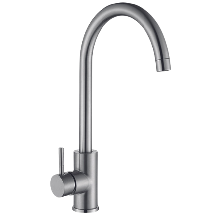 MEZCLADORA XM MC304-0235 MONOCOMANDO COCINA SATINADO GRIS CLARO - 1
