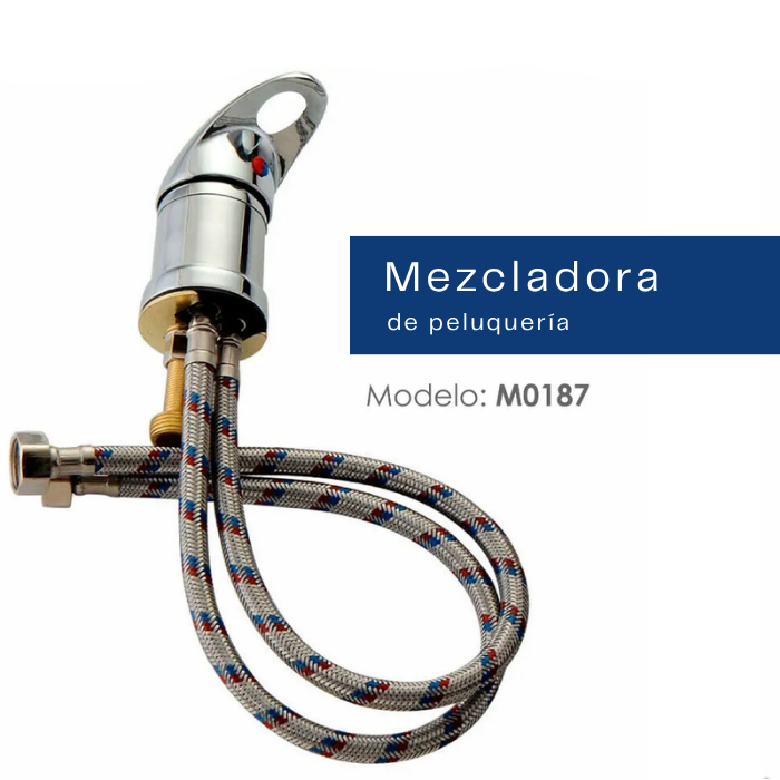 MEZCLADORA XM M0187 MONOCOMANDO LAVACABEZA PELUQUERIA - 3