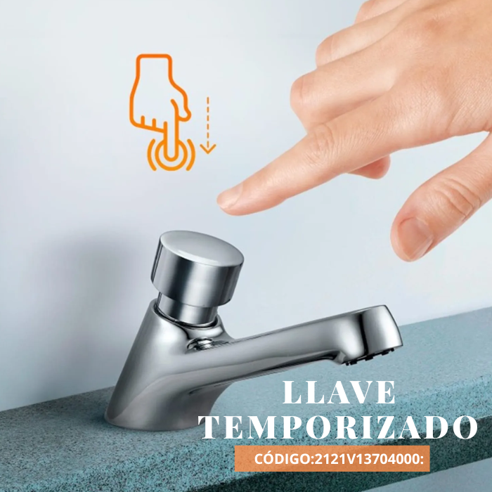 LLAVE PARA LAVATORIO TEMPORIZADO VAINSA - 2