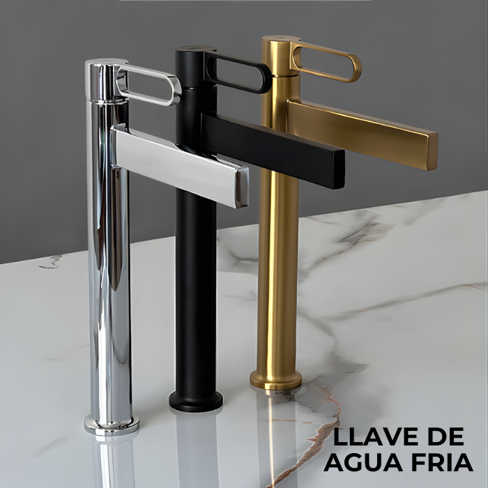 LLAVE PARA LAVATORIO ALTO MUEBLE NEGRO L3019A01 - 3