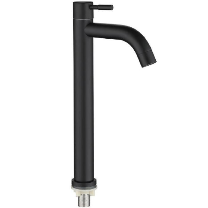 LLAVE PARA LAVATORIO ALTO LIVIANO NEGRO L304-019A01 - 1