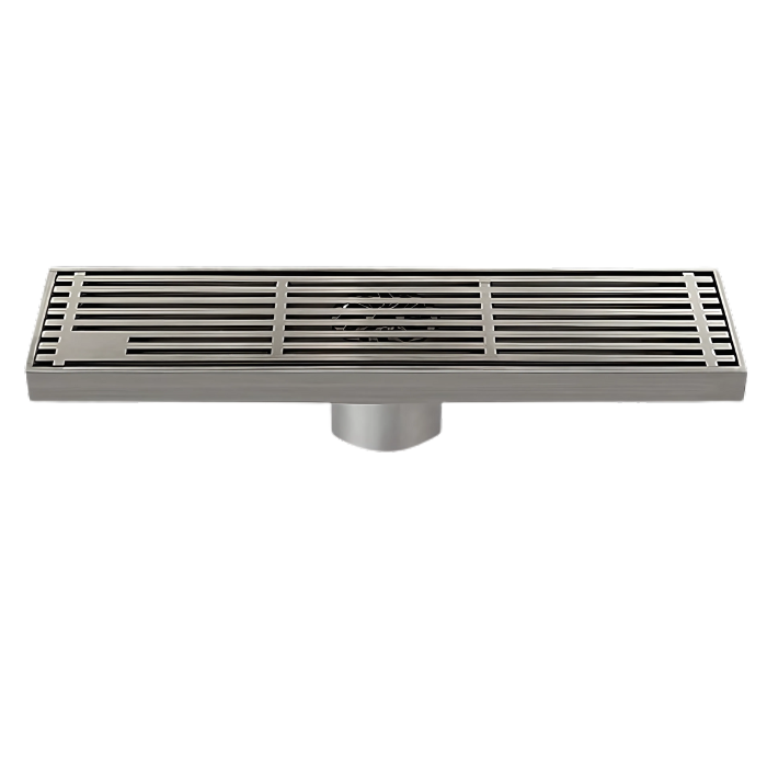 SUMIDERO DE ACERO 304 RECTANGULAR 30 CM SATINADO A-S3000893 - 1